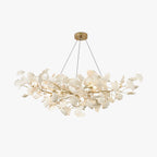 Luxury U-Shaped Ceramic Chandelier for Living Room
