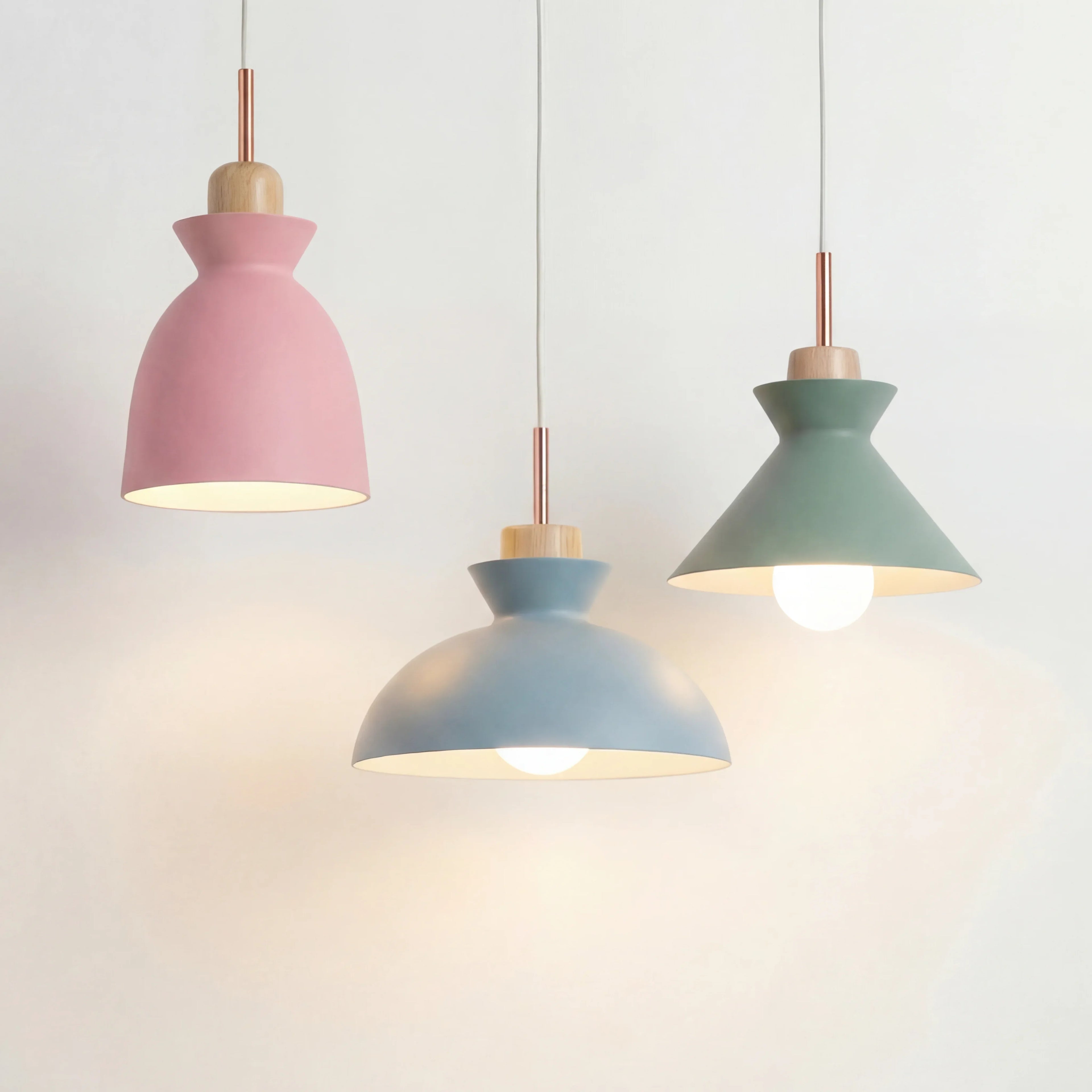 Valarie Scandinavian Wood Pendant Light