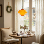 Valenra Macaron Orange Glass Pendant Light