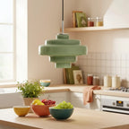Valenra Macaron Orange Glass Pendant Light