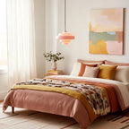 Valenra Macaron Orange Glass Pendant Light