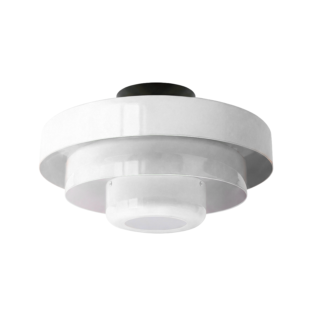 Vanesly Bauhaus Three-Tier Round Macaron Ceiling Light