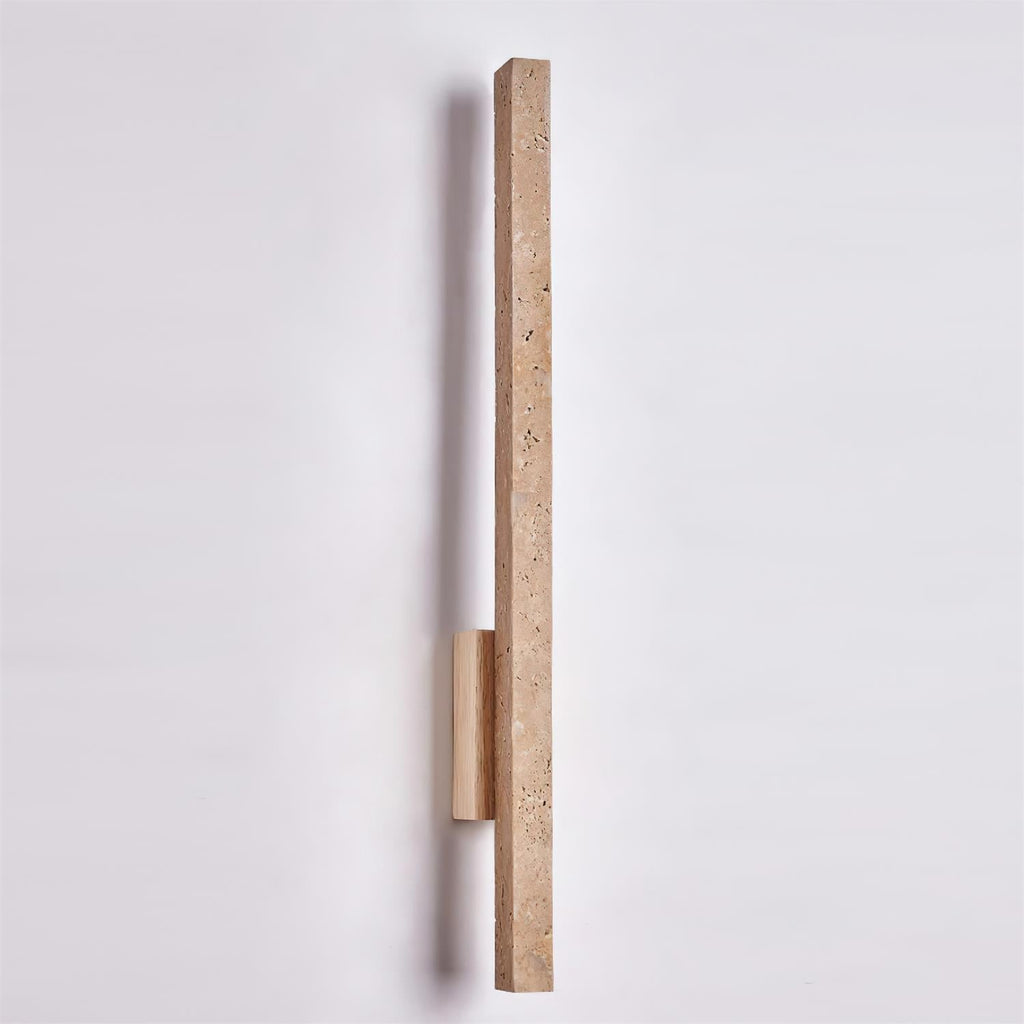 Opalyn Slim Travertine Wall Lamp
