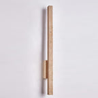 Opalyn Slim Travertine Wall Lamp