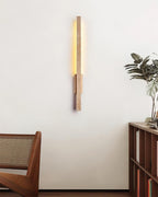 Opalyn Slim Wall Sconce in Travertine