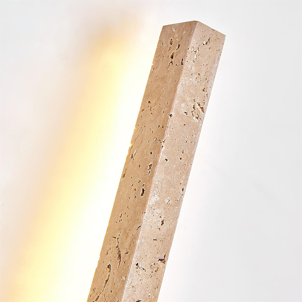 Opalyn Slim Wall Sconce in Travertine