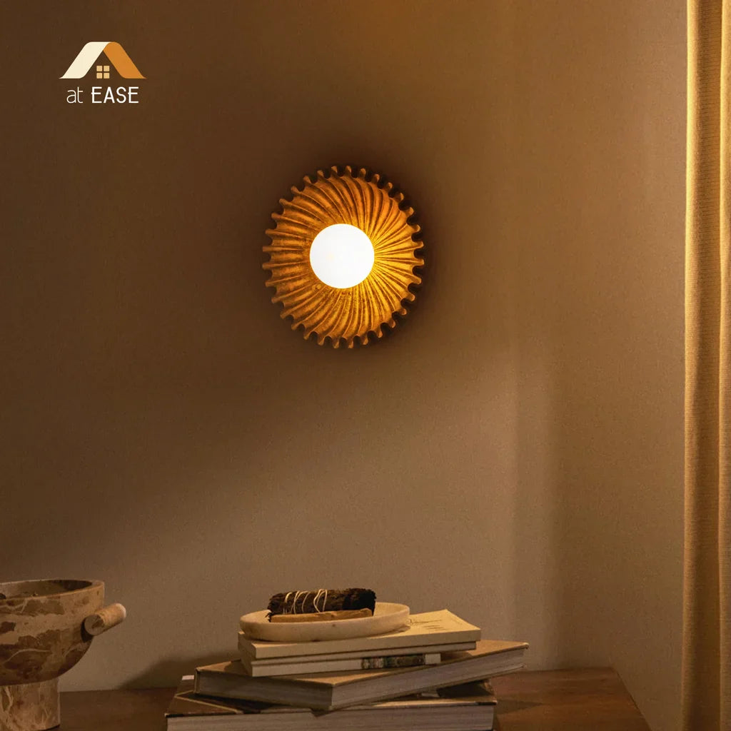 Marenys Modern Ceramic Flower Wall Light