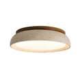 Veliana Wabi-Sabi Round Travertine Ceiling Light