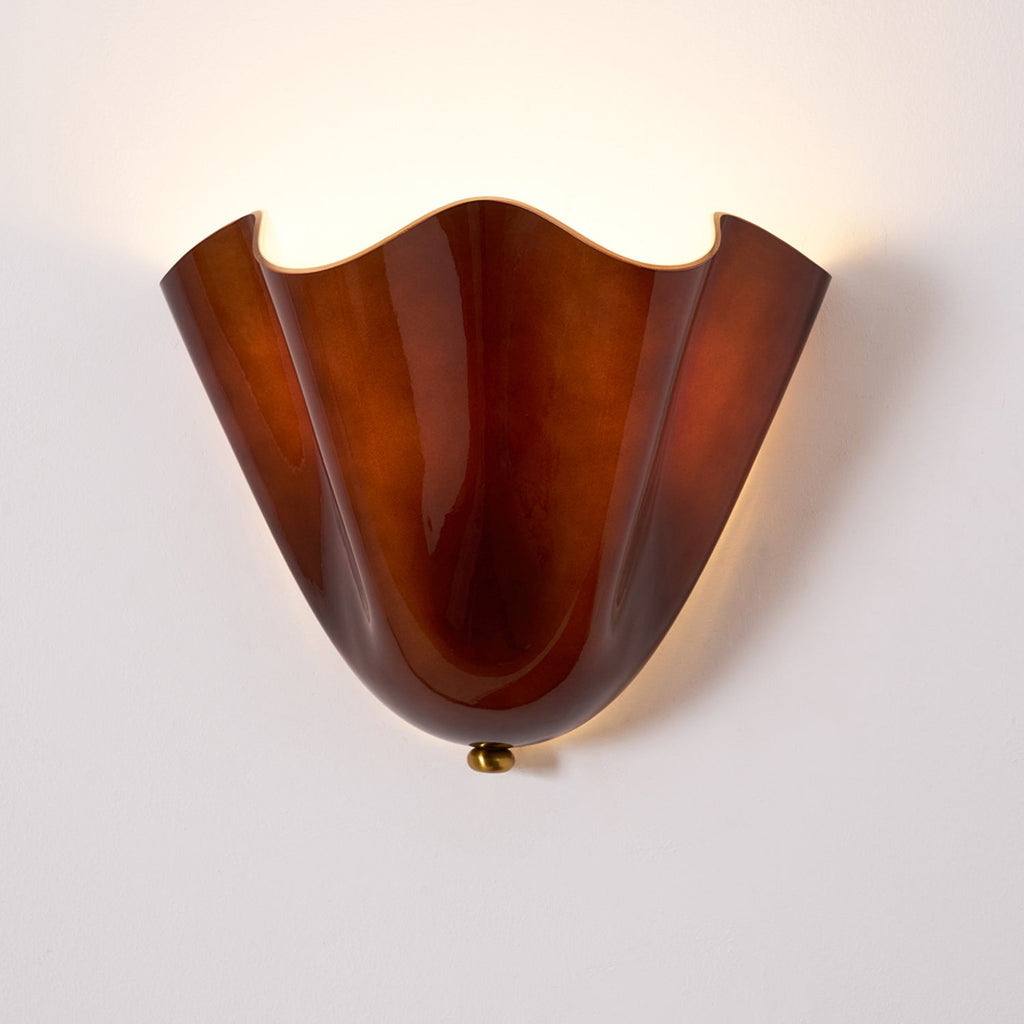 Elegant Wall Lamp with Soft Curves