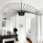 Rosland Vertigo Modern Straw Hat Pendant Light