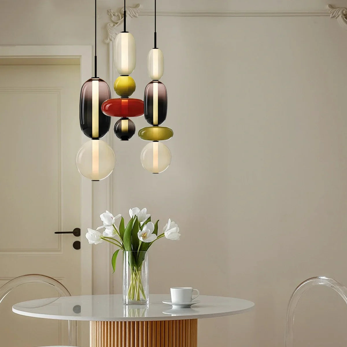 Vesa Nordic Candied Glass Pendant Light