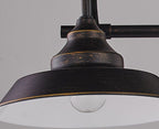 Vintage Industrial Dome Wall Sconce Lamp 1-Light