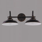 Vintage Industrial Dome Wall Sconce Lamp 1-Light