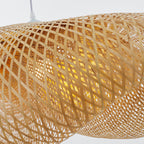 Rinwa Cloud Suspension. Bamboo. Wood. Living Room