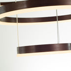 Remi Modern Metal Black/Gold/Coffee Suspension Ring
