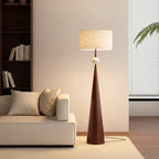 Dixora – Japandi Floor Lamp with Tapered Design