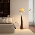 Dixora – Japandi Floor Lamp with Tapered Design