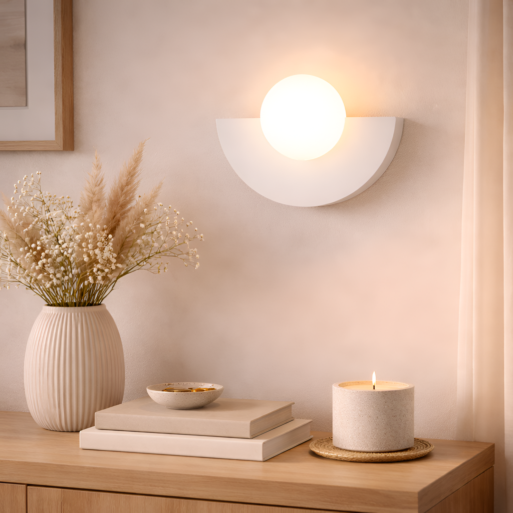 Luca - Nordic Semi Circle LED Wall Lamp
