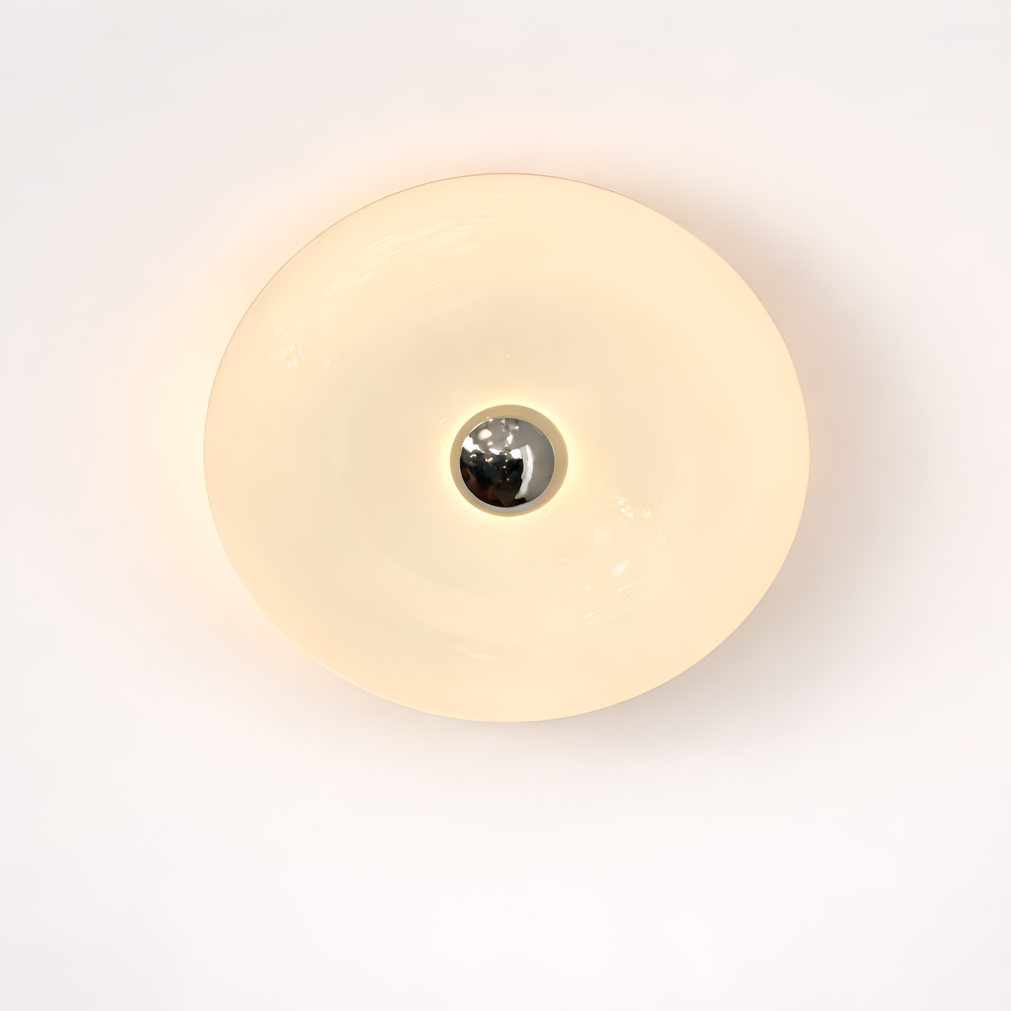 Elena - Nordic LED Glass Wall Lamp Donut Design