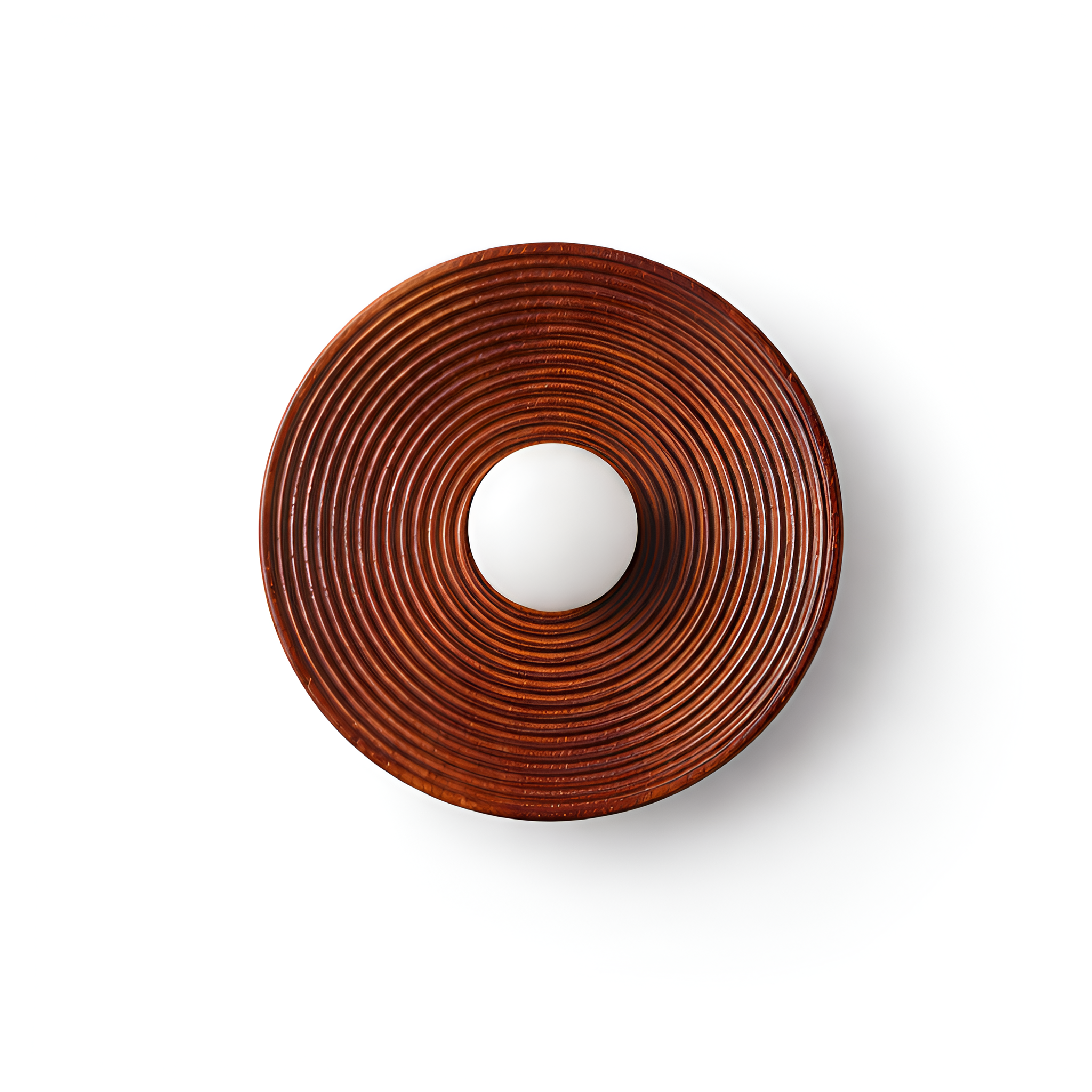Damarion - Japanese Retro Round Wooden Wall Lamp Nordic