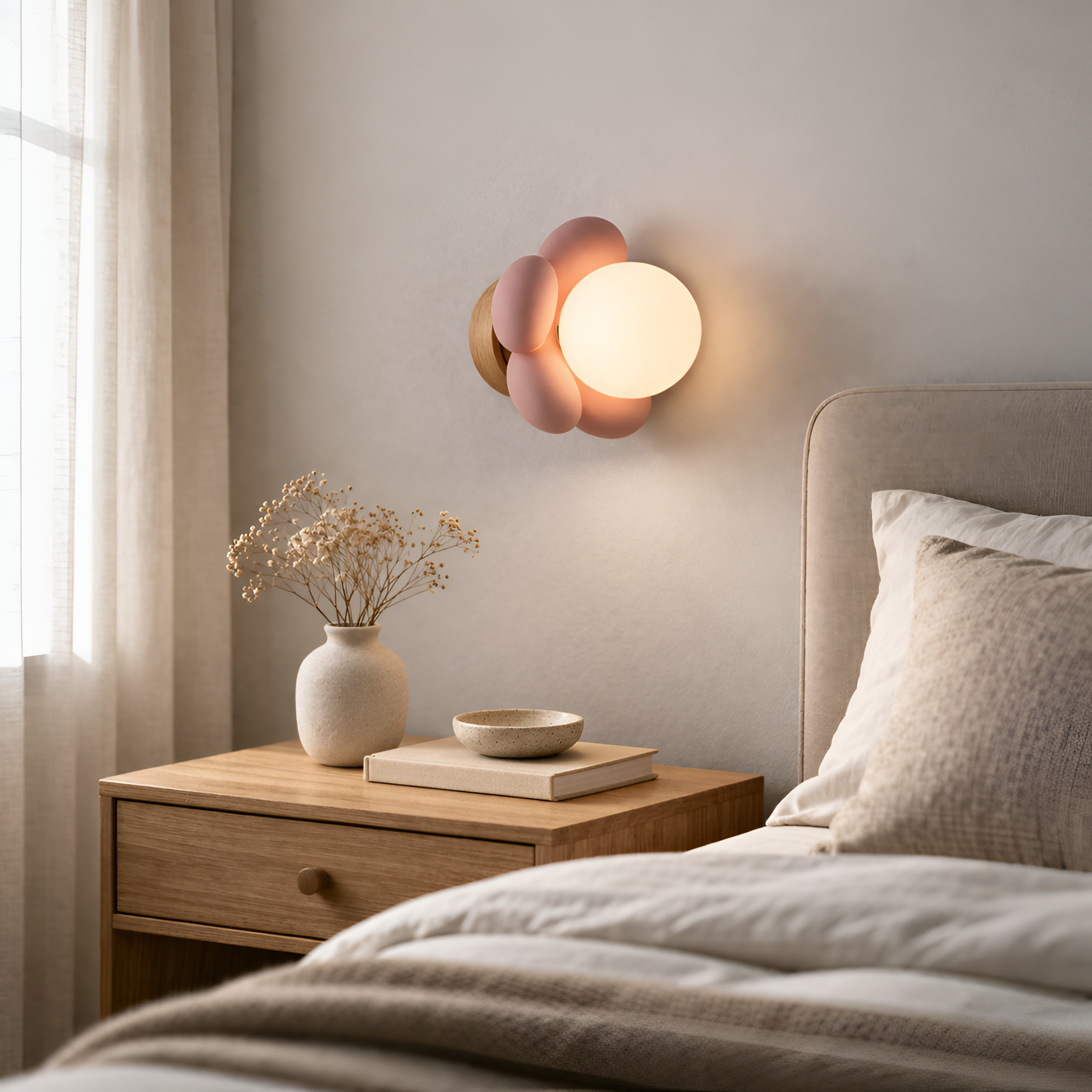 Zoren - Flower Shape Wall Light LED Sconce