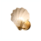 Onyx - Modern Luxury Brass Wall Lamp Nordic Shell Glass Sconce