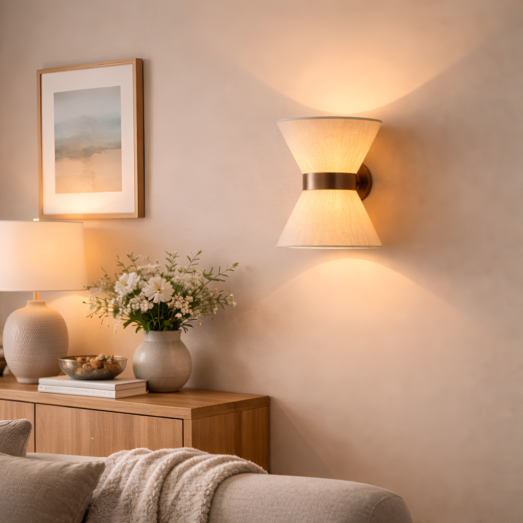 Thalor - Wabi Sabi Fabric Wall Lamp