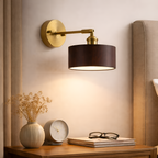 Harry - Modern Walnut Wooden LED Wall Light Fixture Adjustable Up Down