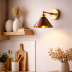 Harry - Modern Walnut Wooden LED Wall Light Fixture Adjustable Up Down
