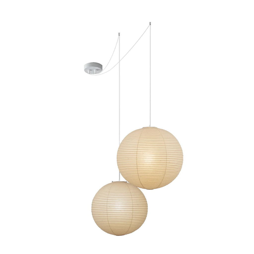 Washi Paper Suspension Lamp for Living Room
