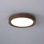 Grena Wood Grain Round Ceiling Light