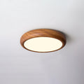 Grena Wood Grain Round Ceiling Light