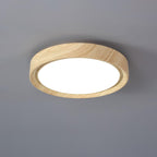 Grena Wood Grain Round Ceiling Light