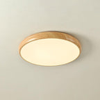 Grena Wood Grain Round Ceiling Light