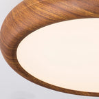 Grena Wood Grain Round Ceiling Light