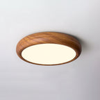 Grena Wood Grain Round Ceiling Light