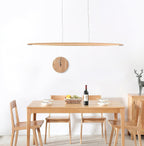 Zing Walnut Wood Minimalist Suspension