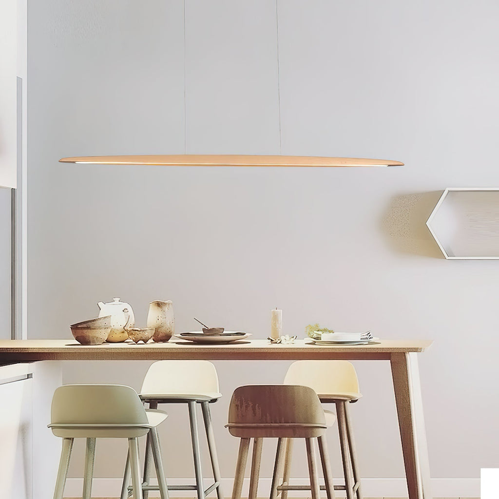 Zing Walnut Wood Minimalist Suspension