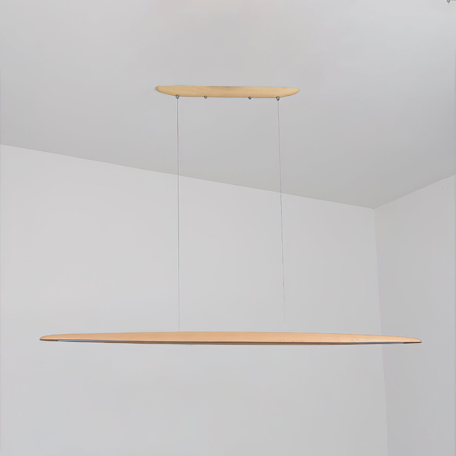 Zing Walnut Wood Minimalist Suspension