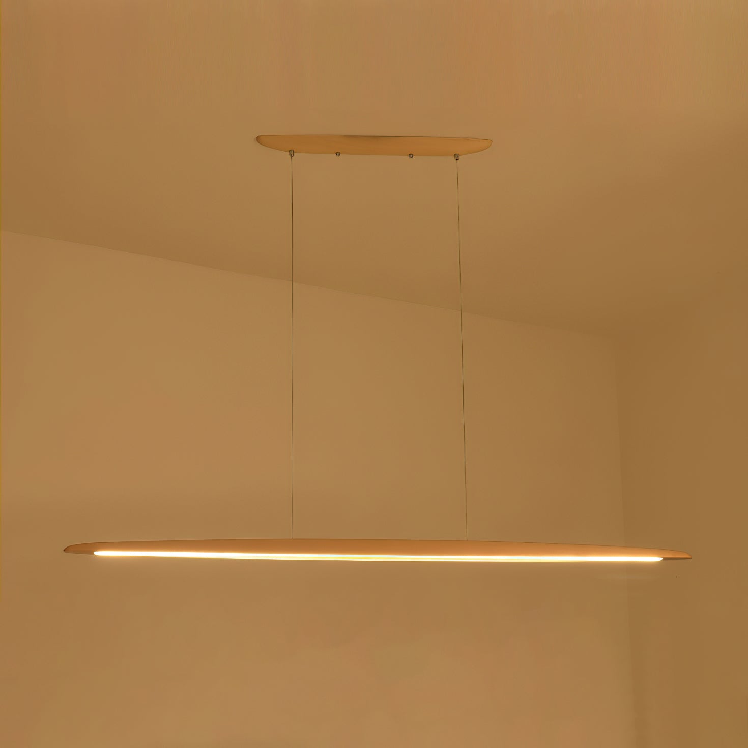 Zing Walnut Wood Minimalist Suspension