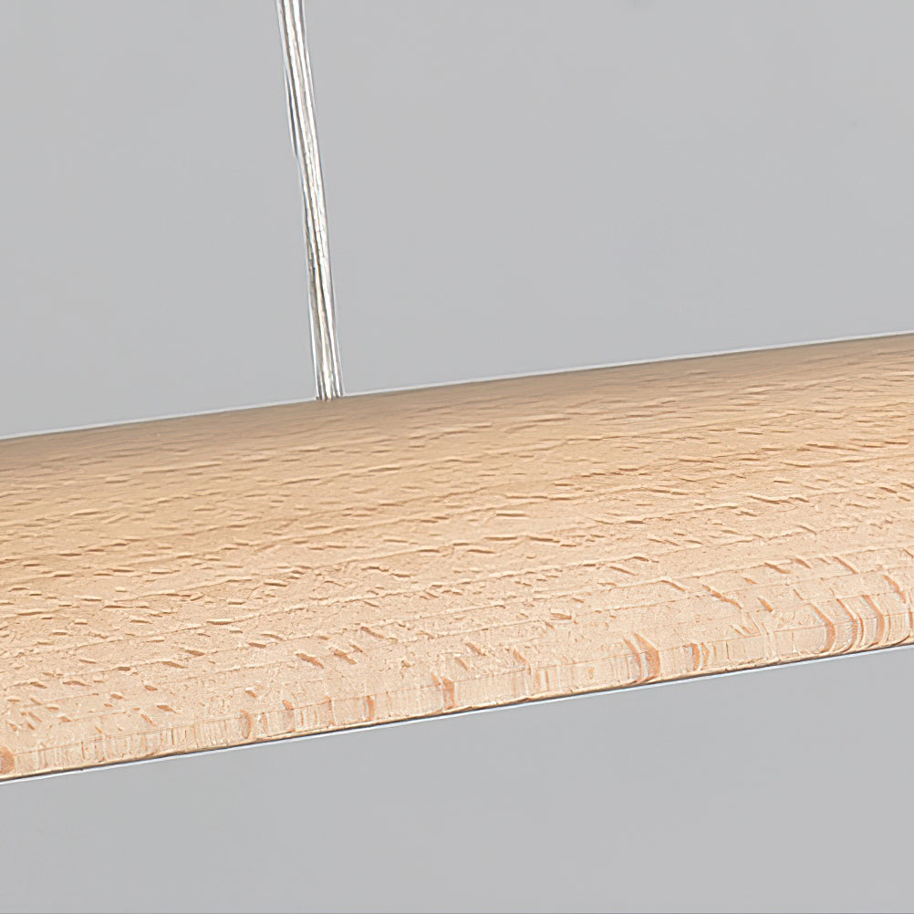 Zing Walnut Wood Minimalist Suspension