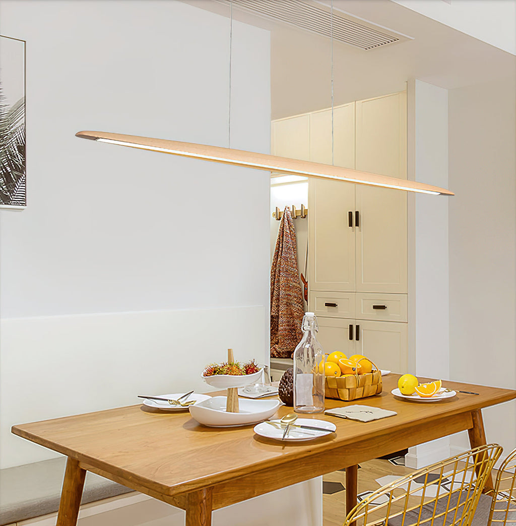 Zing Walnut Wood Minimalist Suspension