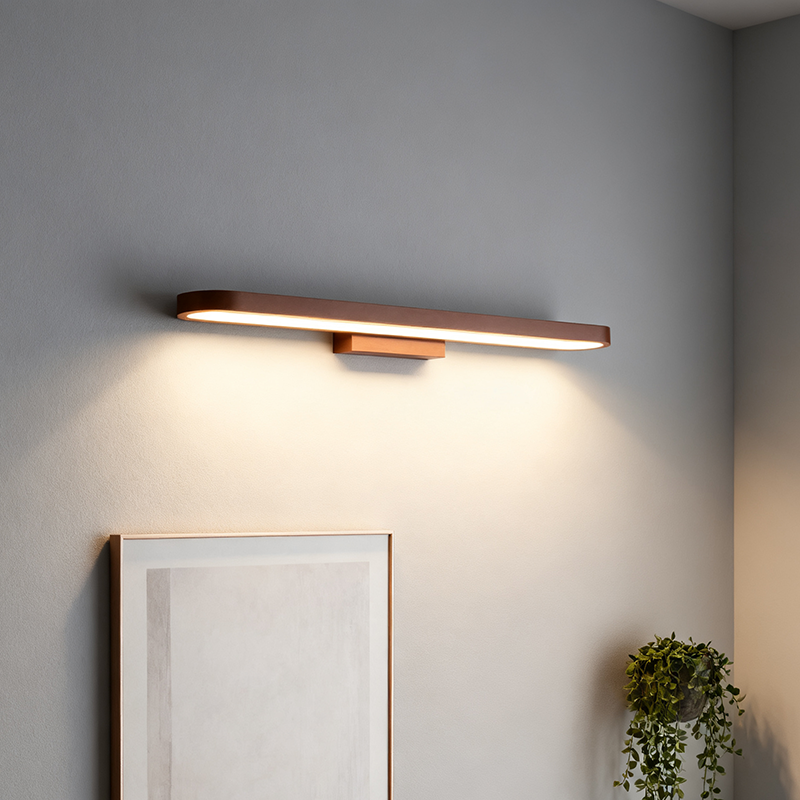 Modern LED Linear Mirror Wall Light | 1-Light
