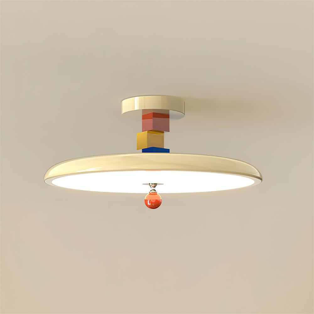 Zeno Geometric Acrylic Ceiling Light