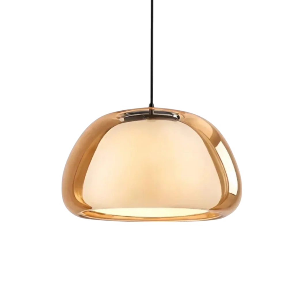 Zephyra Crystalline Dome Glass Pendant Light