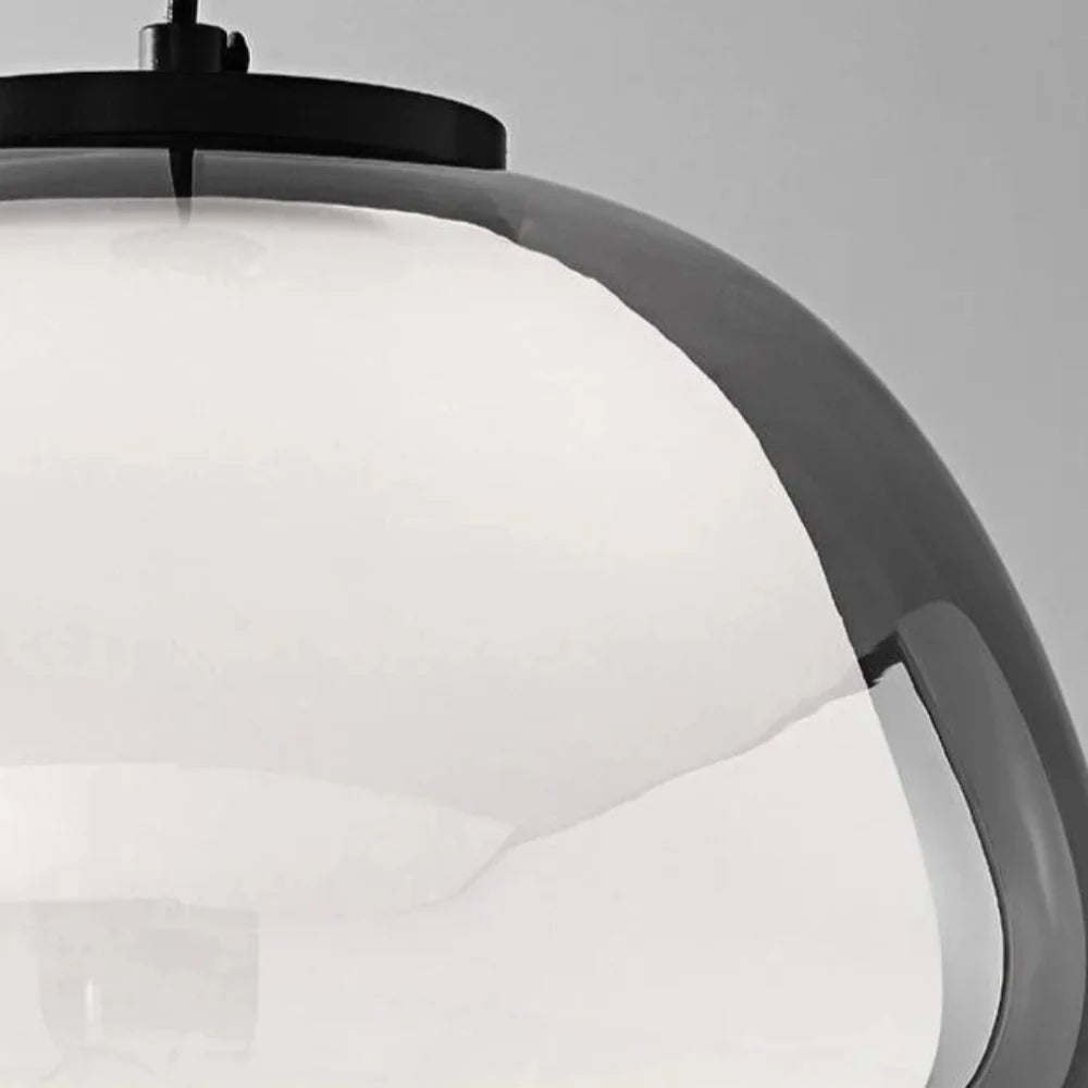 Zephyra Crystalline Dome Glass Pendant Light