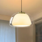 Zephyra Crystalline Dome Glass Pendant Light