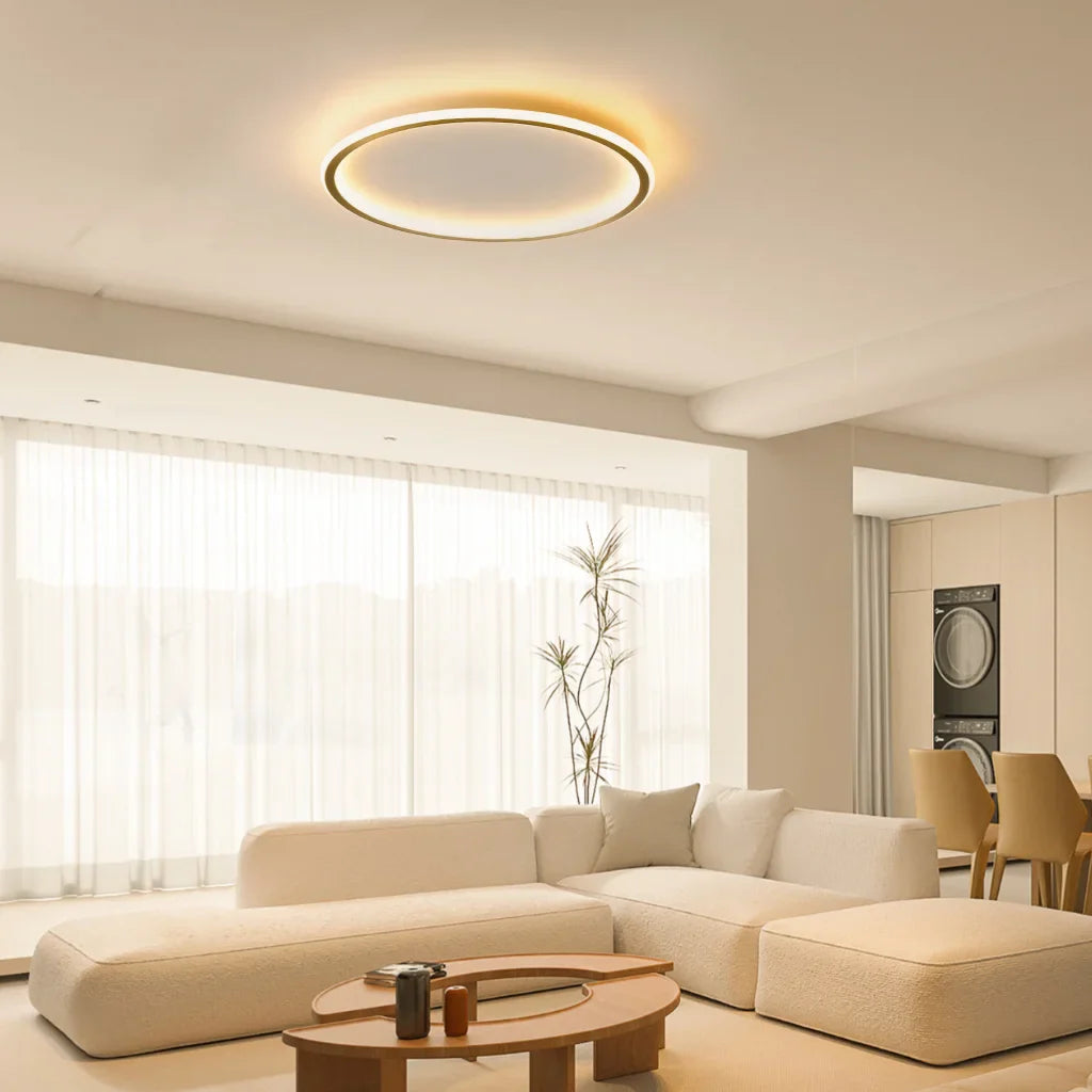 Zev Round Hollow Ceiling Light