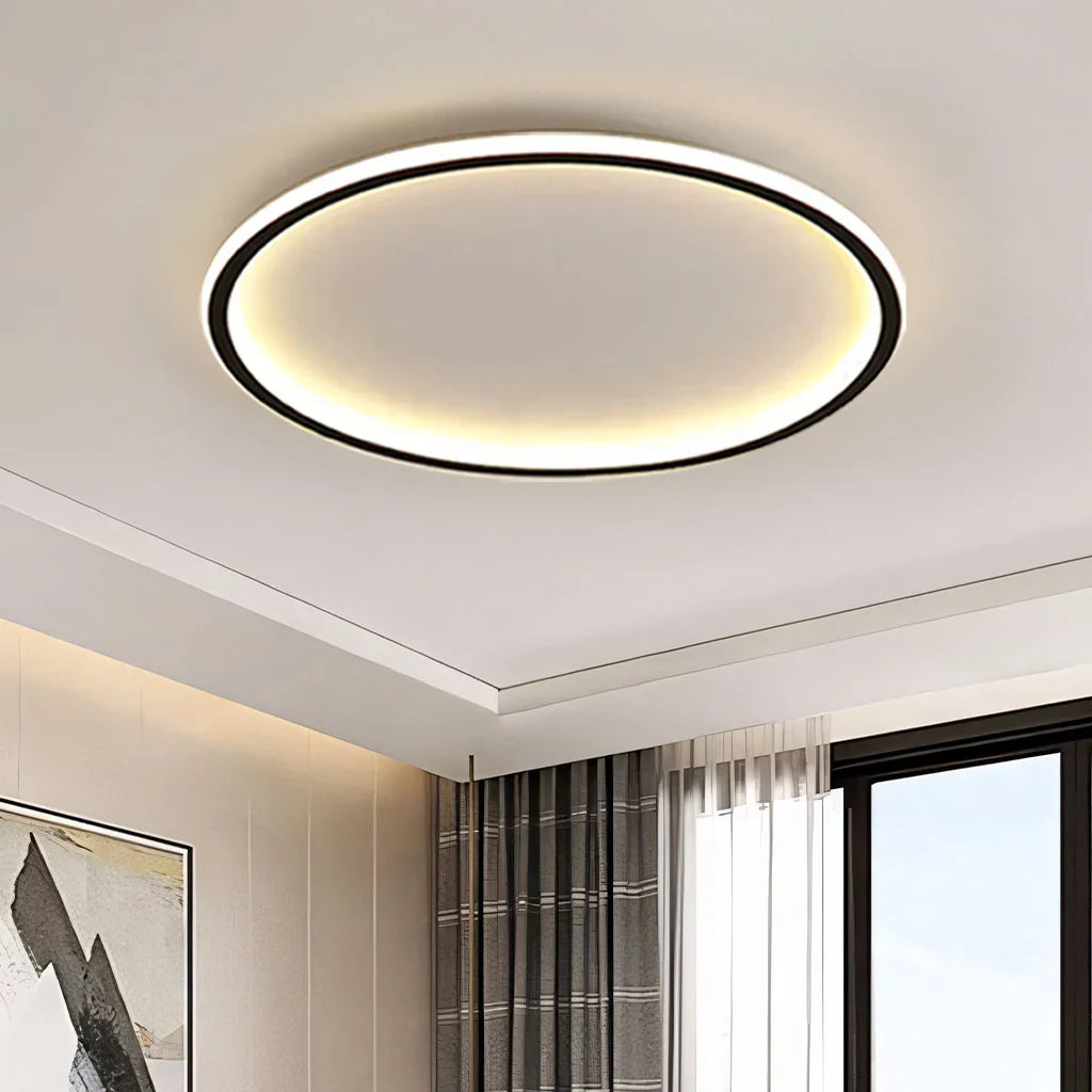 Zev Round Hollow Ceiling Light