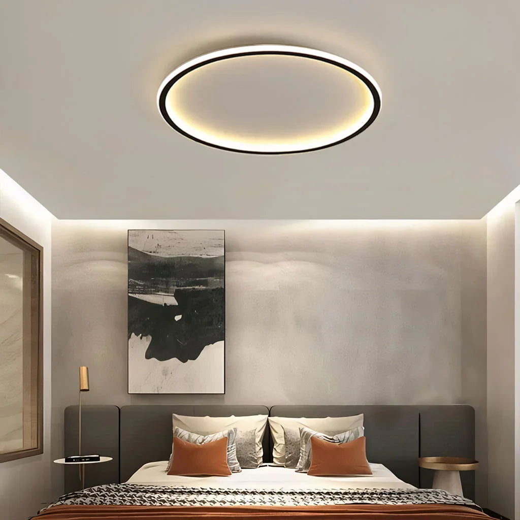 Zev Round Hollow Ceiling Light